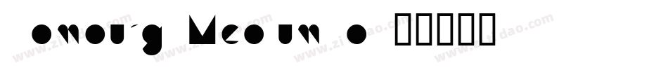 Hamburg-MediumIta字体转换