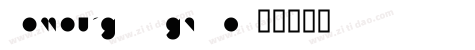 Hamburg-XlightIta字体转换