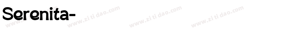 Serenita字体转换