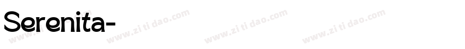 Serenita字体转换