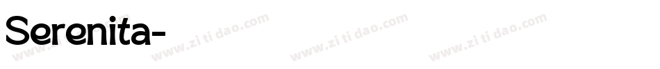 Serenita字体转换