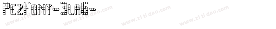 PezFont-3lr6字体转换