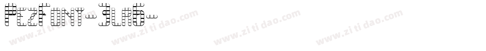 PezFont-3lr6字体转换