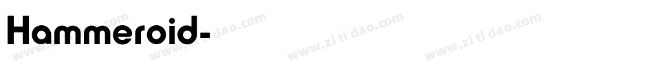 Hammeroid字体转换