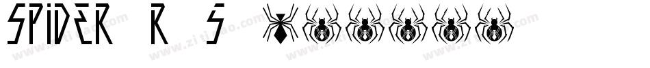 SpiderBrush字体转换