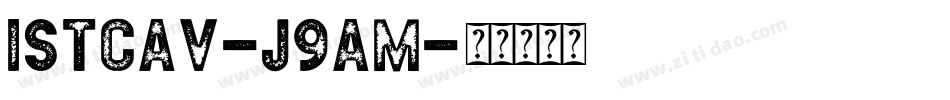 1StCav-J9AM字体转换