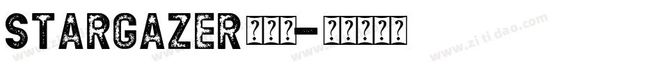 Stargazer生成器字体转换