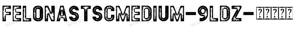 FelonaStScMedium-9LDZ字体转换