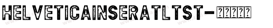 HelveticaInseratLTSt字体转换