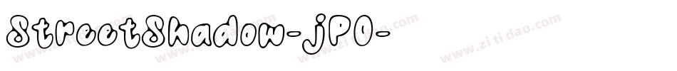 StreetShadow-jP0字体转换