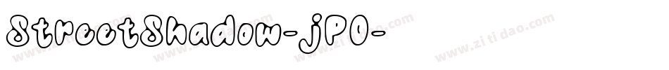 StreetShadow-jP0字体转换