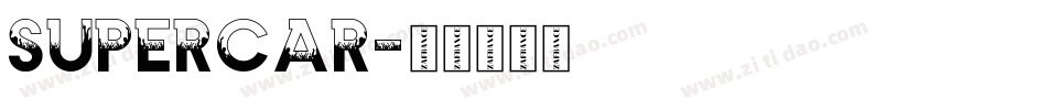 SUPERCAR字体转换