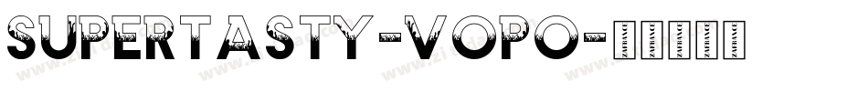 SuperTasty-voPO字体转换