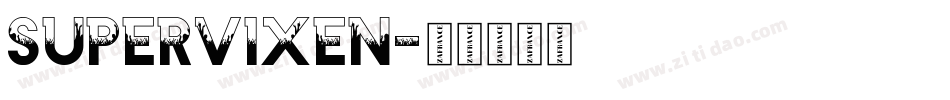Supervixen字体转换