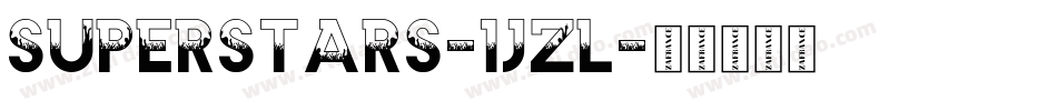 SuperStars-1jzL字体转换