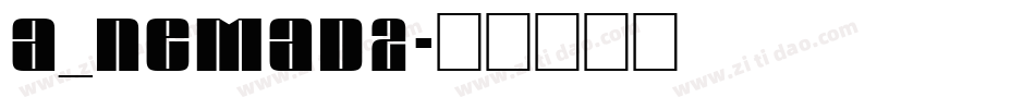 A_Nemad2字体转换