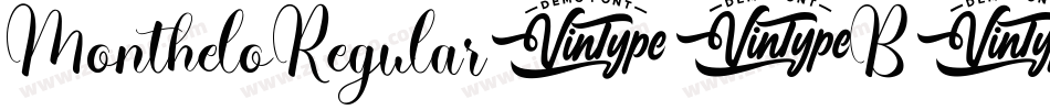 MontheloRegular-4B4gD字体转换