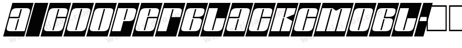 a_CooperBlackCmObl字体转换
