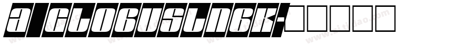 a_GlobusLnBk字体转换