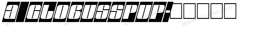 a_GlobusSpUp字体转换