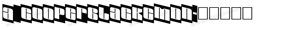 a_CooperBlackCmDn字体转换