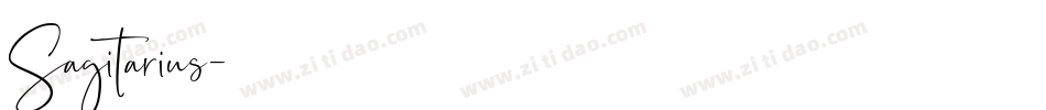 Sagitarius字体转换
