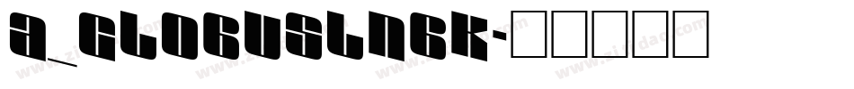 a_GlobusLnBk字体转换