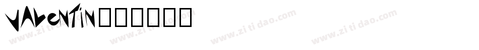 Valentin字体转换