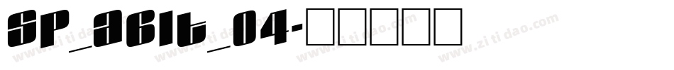 SP_Abit_04字体转换