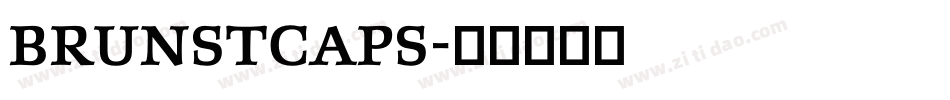BrunstCaps字体转换