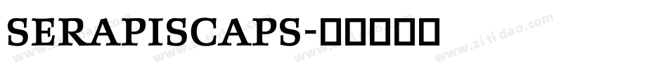 SerapisCaps字体转换