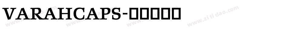 VarahCaps字体转换