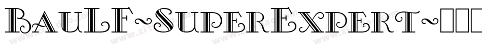 BauLF-SuperExpert字体转换