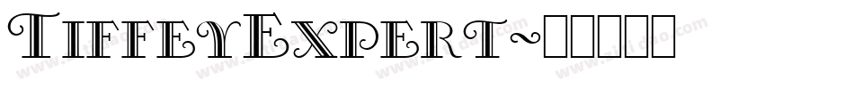 TiffeyExpert字体转换