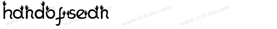 hand-of-sean字体转换