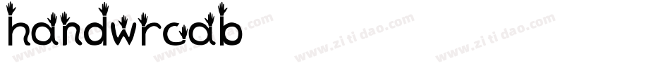 handwr1cab字体转换