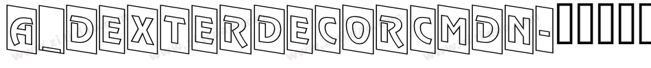 a_DexterDecorCmDn字体转换