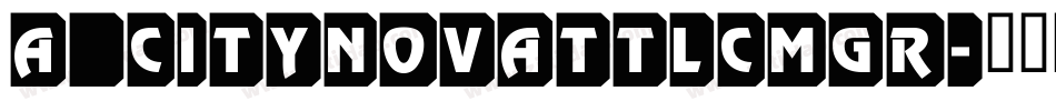 a_CityNovaTtlCmGr字体转换