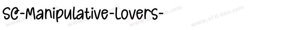 SC-Manipulative-Lovers字体转换