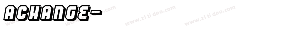 Achange字体转换