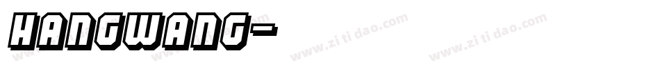 HANGWANG字体转换