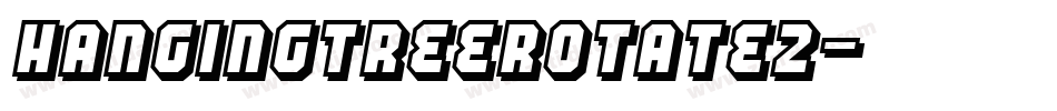 hangingtreerotate2字体转换