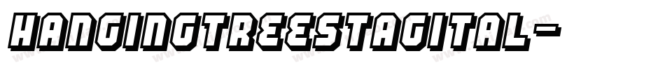 hangingtreestagital字体转换