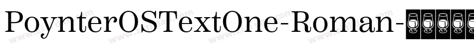 PoynterOSTextOne-Roman字体转换