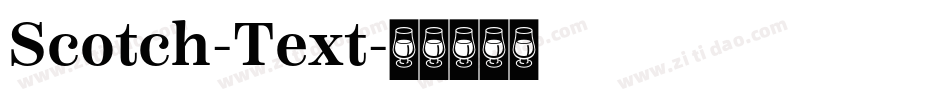 Scotch-Text字体转换