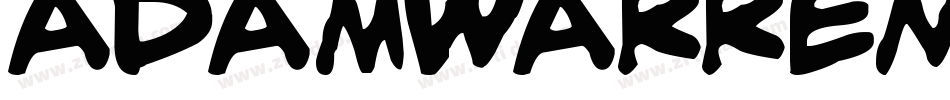 AdamWarren02Bold-oMBV字体转换