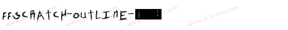 FFScratch-Outline字体转换
