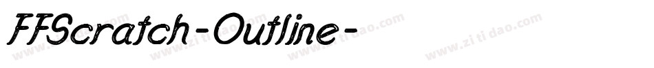 FFScratch-Outline字体转换