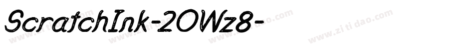 ScratchInk-2OWz8字体转换