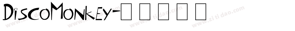 DiscoMonkey字体转换